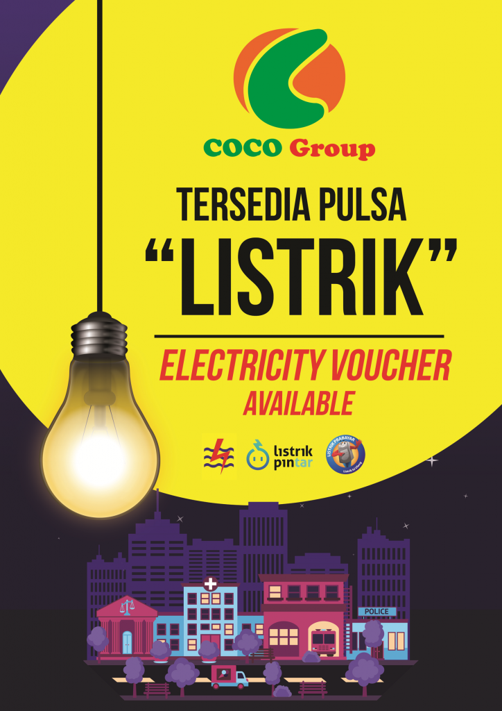 pulsa listrik Coco Mart - Coco Supermarket - Retail Bali