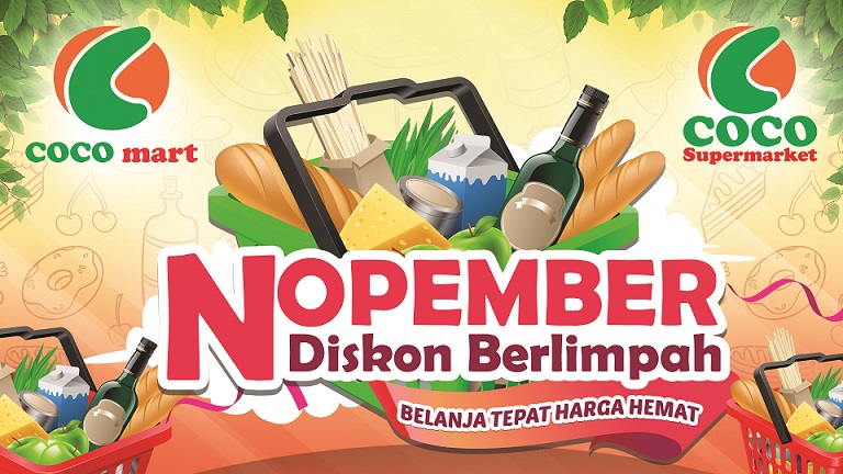 Promo Nopember 2018, COCO GROUP BALI, COCO SUPERMARKET BALI, COCO EXPRESS BALI, COCO MART BALI, RETAIL BALI, COCO GOURMET BALI, COCO GROSIR BALI, COCO ROTI BALI, RETAIL MURAH BALI, COCO DEWATA TANAH LOT BALI